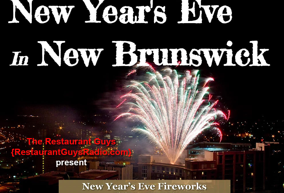 NYE Celebration Fireworks In New Brunswick, NJ