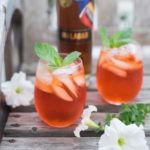 Spiced Italian Aperol Spritz in glass