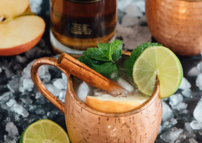 Spiced Apple Cider Moscow Mule