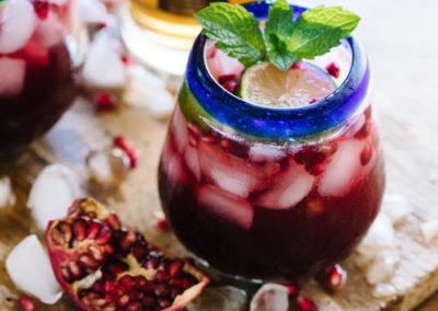 Spiced Pomegranate Cocktail