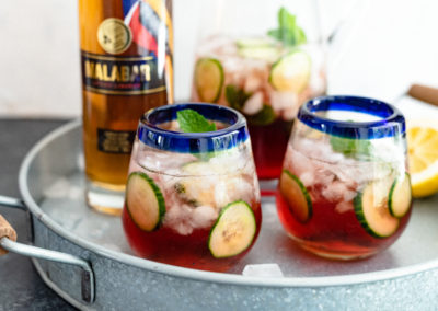 Malabar Rosé Cucumber Cooler