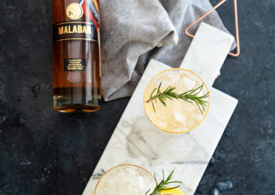 Malabar Lemon Honey Gin and Tonic