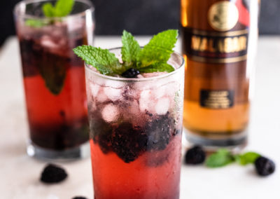 Blackberry Mint Spritzer