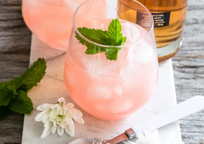 Spiced Bubbly Pink Lemonade