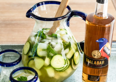 Cucumber Sangria Cocktail