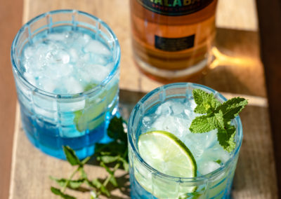 Blue Curacao Fizz Cocktail Recipe