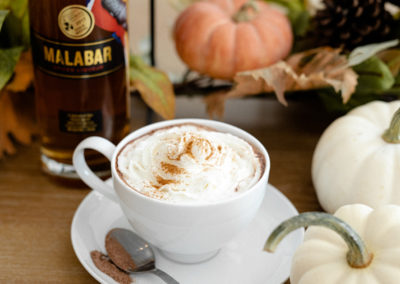 Pumpkin Spice Hot Chocolate