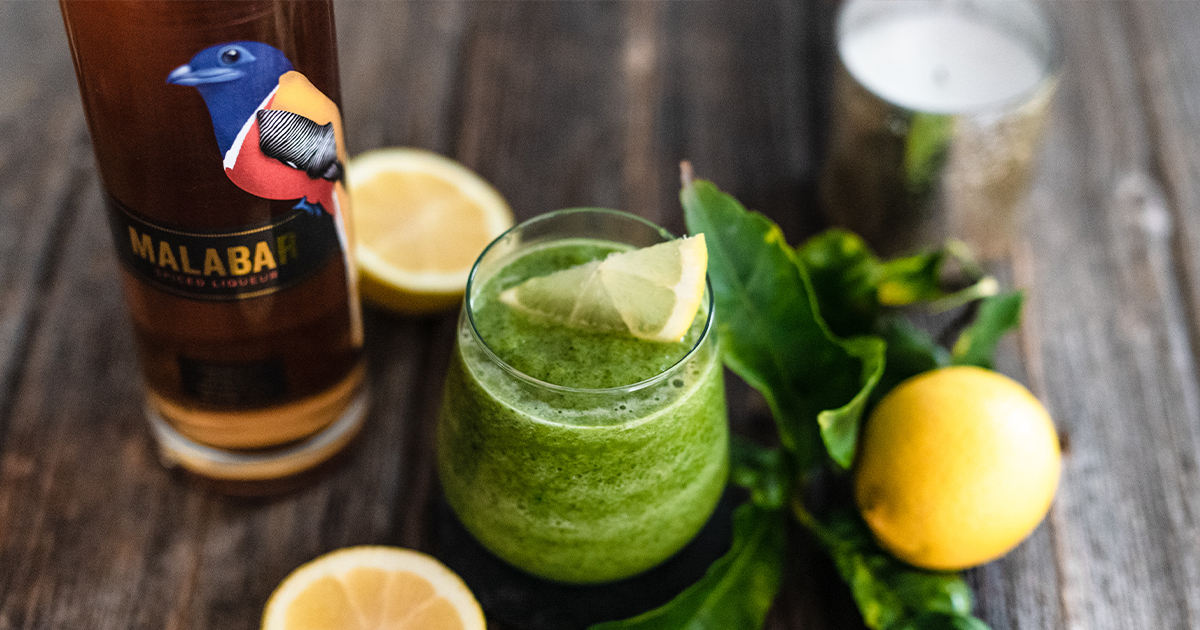 Boozy Green Smoothie | MALABAR